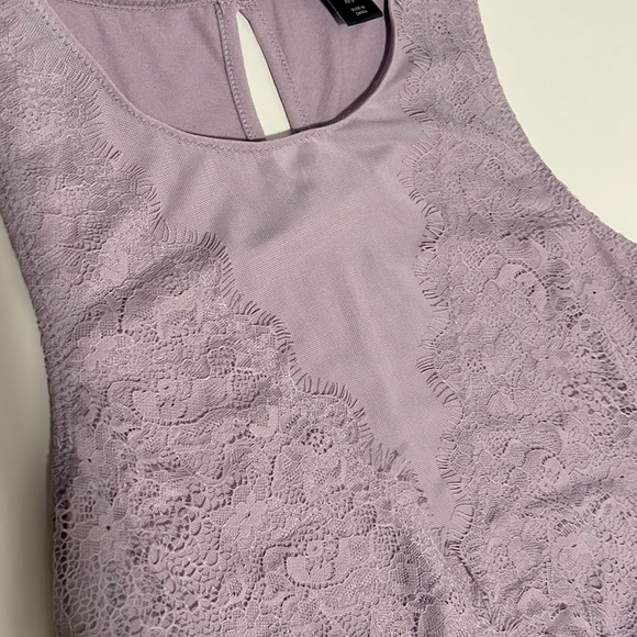 Tahari Lace and mesh bodysuit - Picture 4 of 6